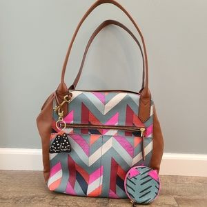 Fossil purse with change purse